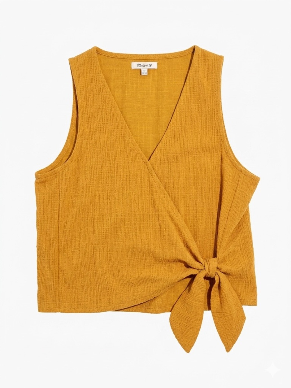 Madewell Wrap-Tie Tank Top, Size Medium